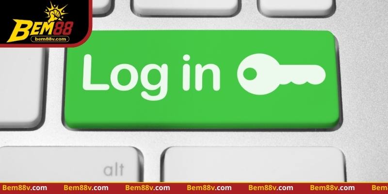 Giao diện đăng nhập BEM88 an toàn và trực quan